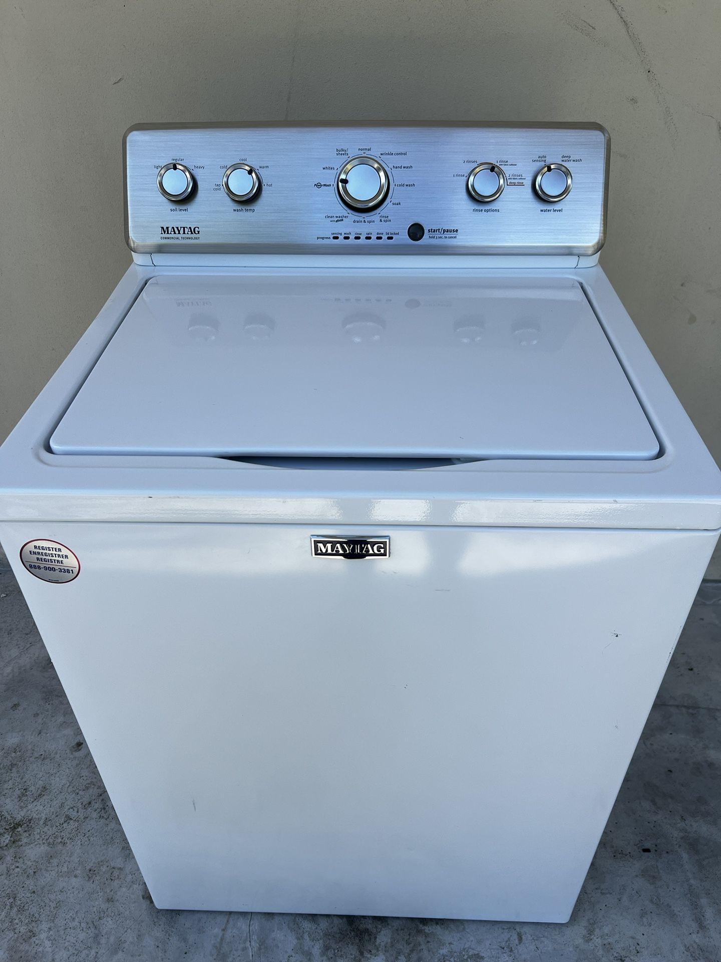 Maytag 4.2 Cu. Ft. White Top Load Washer DELIVERY AVAILABLE ๐