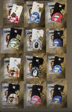 Bape t shirts  READ BIO‼️‼️FOR SIZES