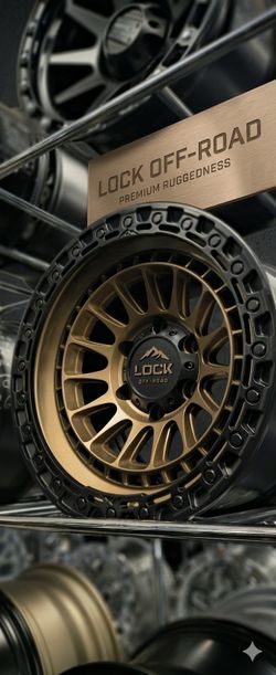 •••MOJAVE LOCK OFF-ROAD ••••RIDE WITH STYLE 6x139.7. 17”