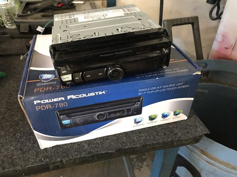 Power Acoustik PDR‑780 (Not Bluetooth)