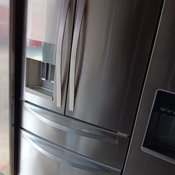 4 Door Whirlpool Refrigerator Stainless Steel 