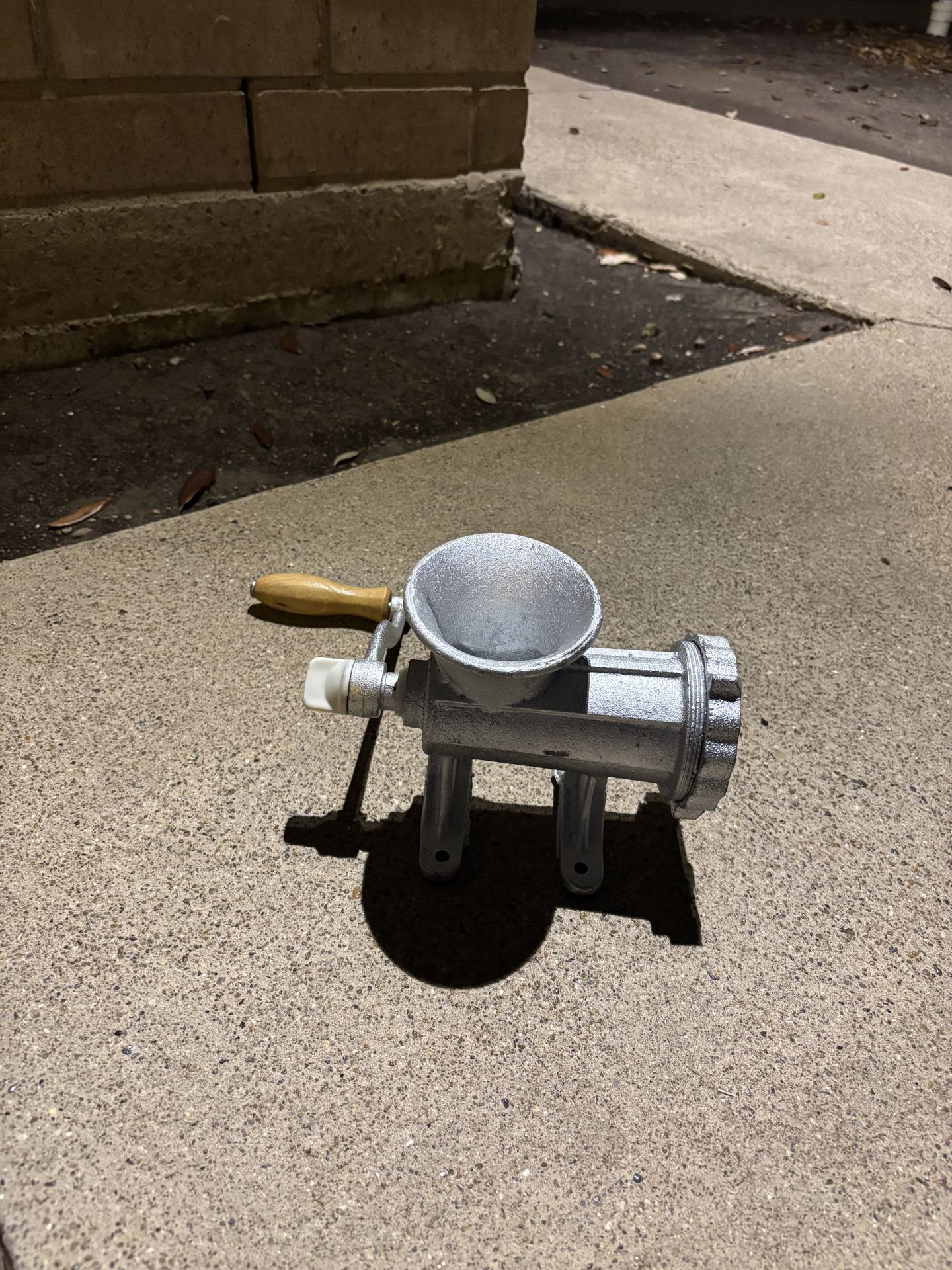 Ground beef meet grinder