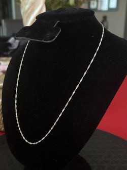 Singapore Sterling Silver Necklacs