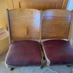 Vintage Theater Chairs