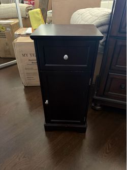 Dark Brown Nightstand