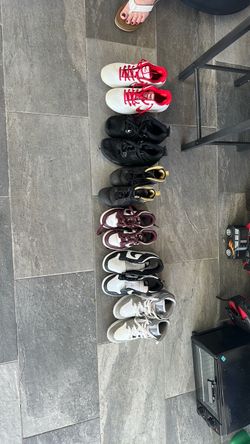 Lot of 7 Pairs Nike Sneakers