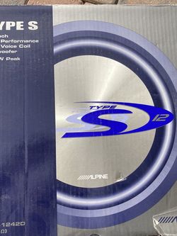 Alpine 12’ Type S Speaker