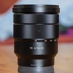 Sony 16-35 F4 Lens