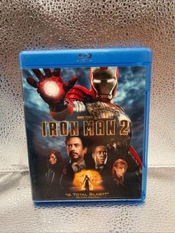 Iron Man 2 (Blu-ray, Marvel, 2010) - K10