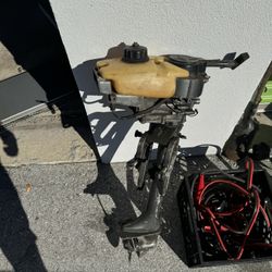 Vintage RARE Suzuki DT2 Outboard Motor for Parts 