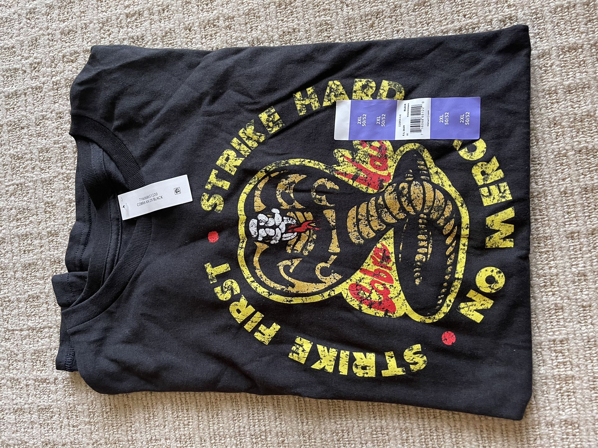 Men Cobra Kai T-Shirt And Sleep Jogger