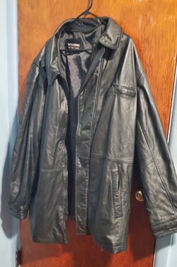 Wilson Leather Coat 3X with removable Thinsulate Liner.