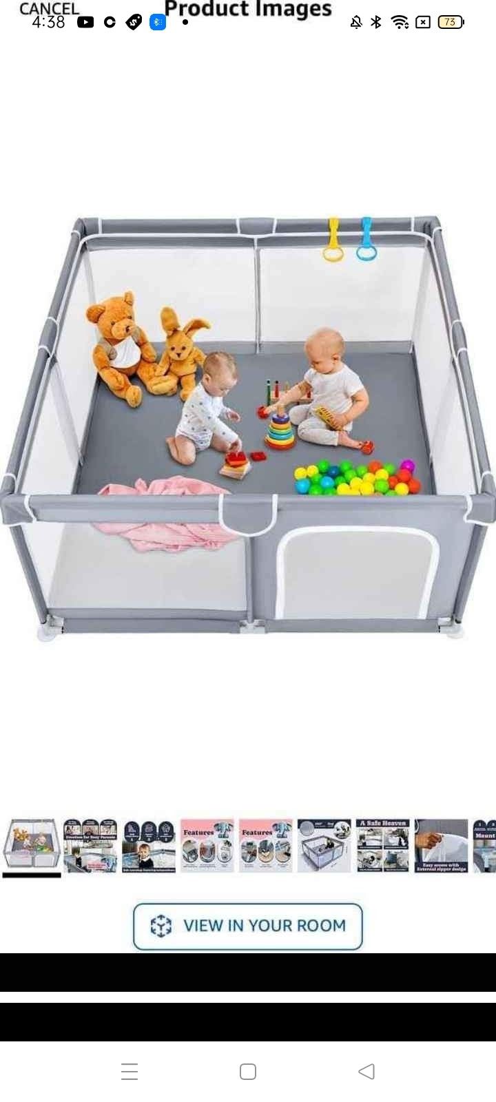 Play Pen With Ball