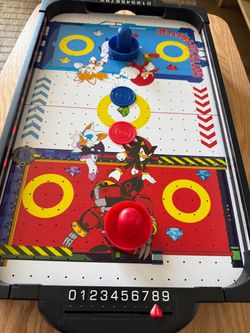 Sonic the Hedgehog Tabletop Air Hockey Game