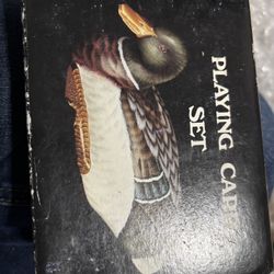Vintage Duck Playing Card Set – Double Deck, New/Unopened