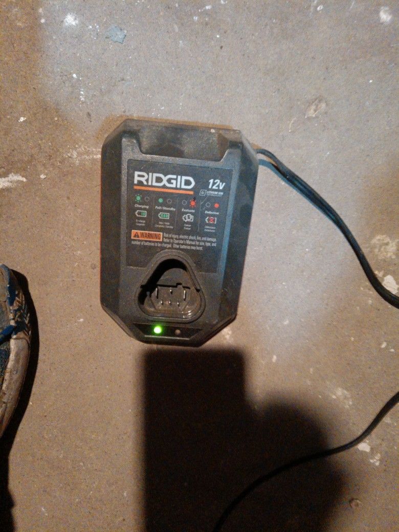 Ridgid Charger 12v Lithium Ion