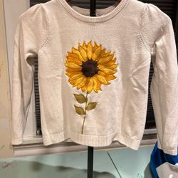 Sunflower Sweater For Girls