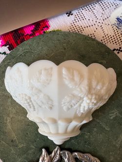 Vintage wall pocket vase