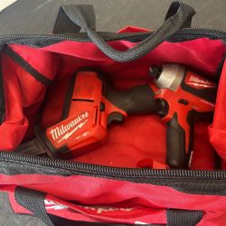 Milwaukee 1/4" Hex Impact Driver & Hackzall