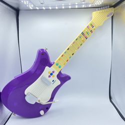 Mattel “I CAN PLAY GUITAR” Plug And Play. Play Like A Rock Star Purple