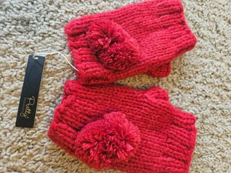 New Hand knitted gloves..fingerless!