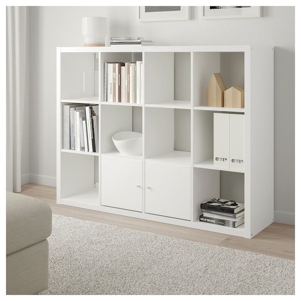 IKEA KALLAX Shelf Unit, White, 12Cubes *MINT CONDITION* for Sale in