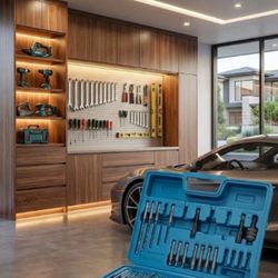 Drill Bit Set “as Is” In Case Good Condition 