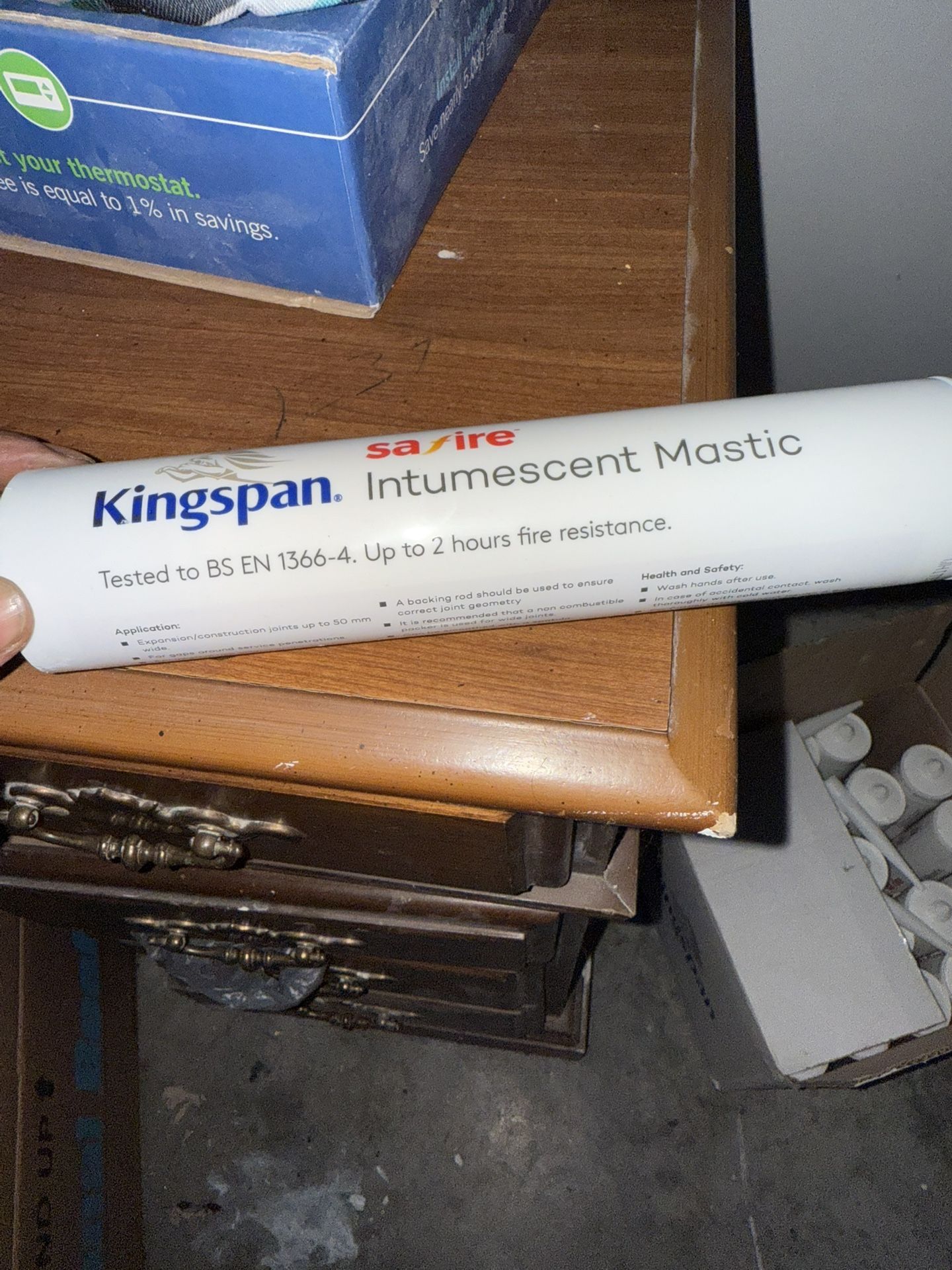 Kingspan Intumescent Mastic (caulking)