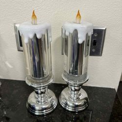 Bath And Body Works Battery Operated Candle Set Of 2 