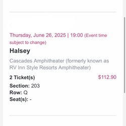 Halsey Tickets 