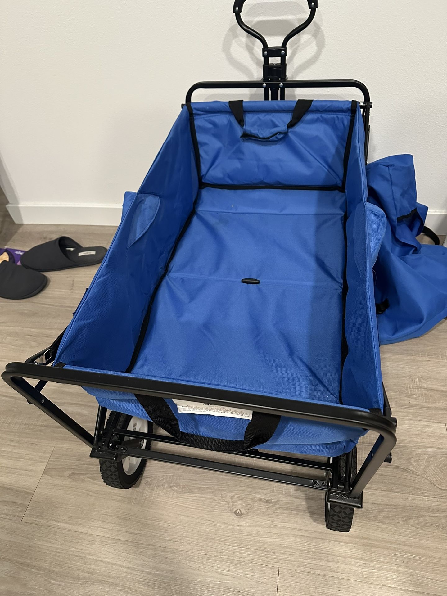 Folding Wagon Cart – Beach / Camping / Grocery