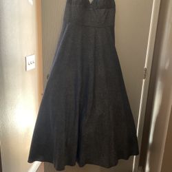 Navy blue spring Formal Gown