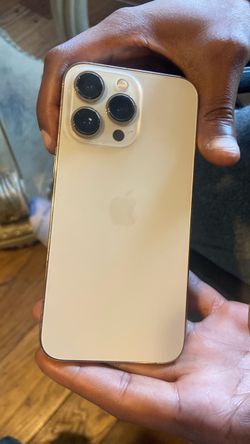 Apple iPhone 13 Pro Gold Triple Camera $450 unlocked