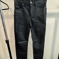 Banana Republic Jeans Leather Like Feel