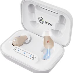 Hearing Aids for Seniors, Rechargeable Hearing Aid Amplifiers Devices with Noise Cancelling Clear Sound, Superior Sound Quality for Adults Women Men H
