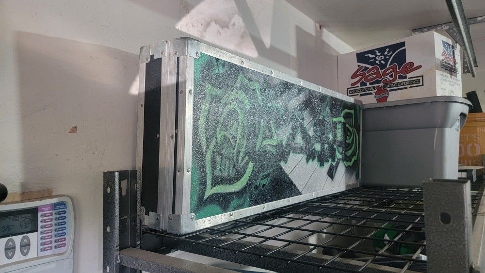 61 Keyboard Case With Custom Airbrush