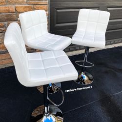 New Adjustable Bar Stools, barstools, barstool, bar stool, Sillas, Dining Chairs, chair, chairs, cadeiras (6 Colors Red, Black, White, Brown, Gray)