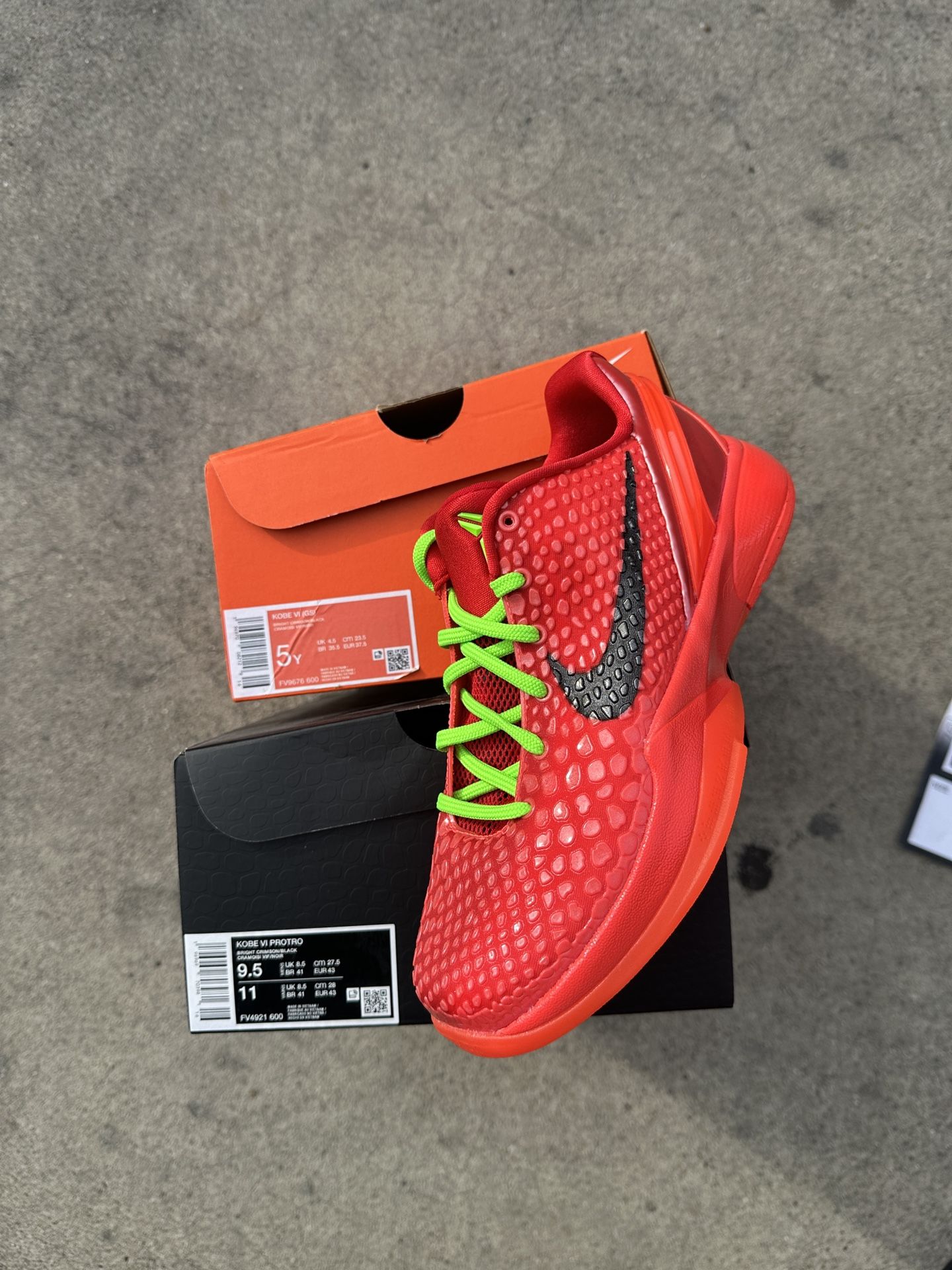 Nike Kobe 6 Protro Reverse Grinch Nike Kobe 6 Protro Reverse Grinch