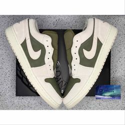 Jordan 1 Low Medium Olive 11 Men
