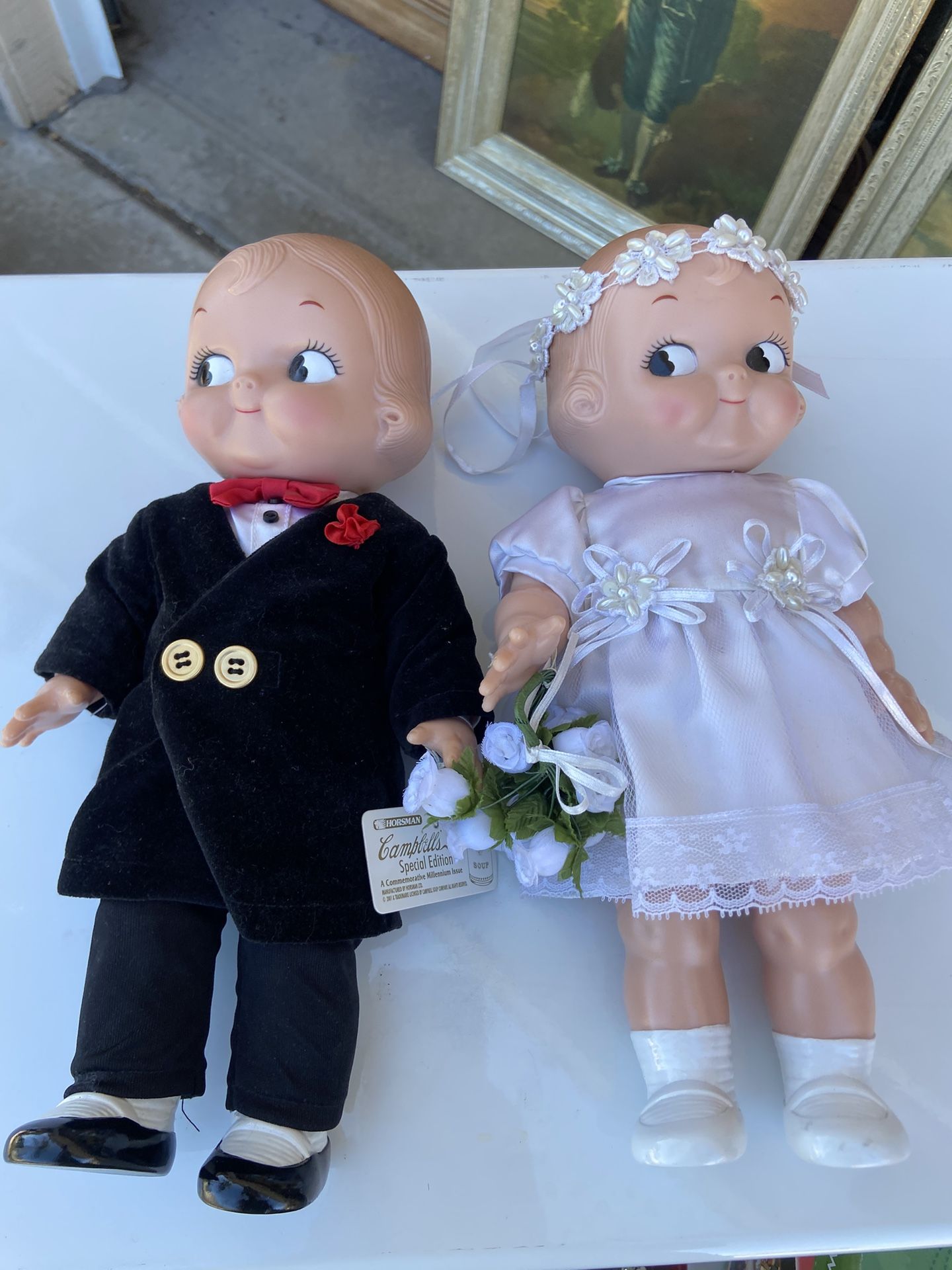 Vintage Campbells Bride And Groom