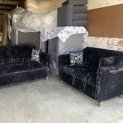 We Make Brand New Sofa And Loveseat Set (read Description)