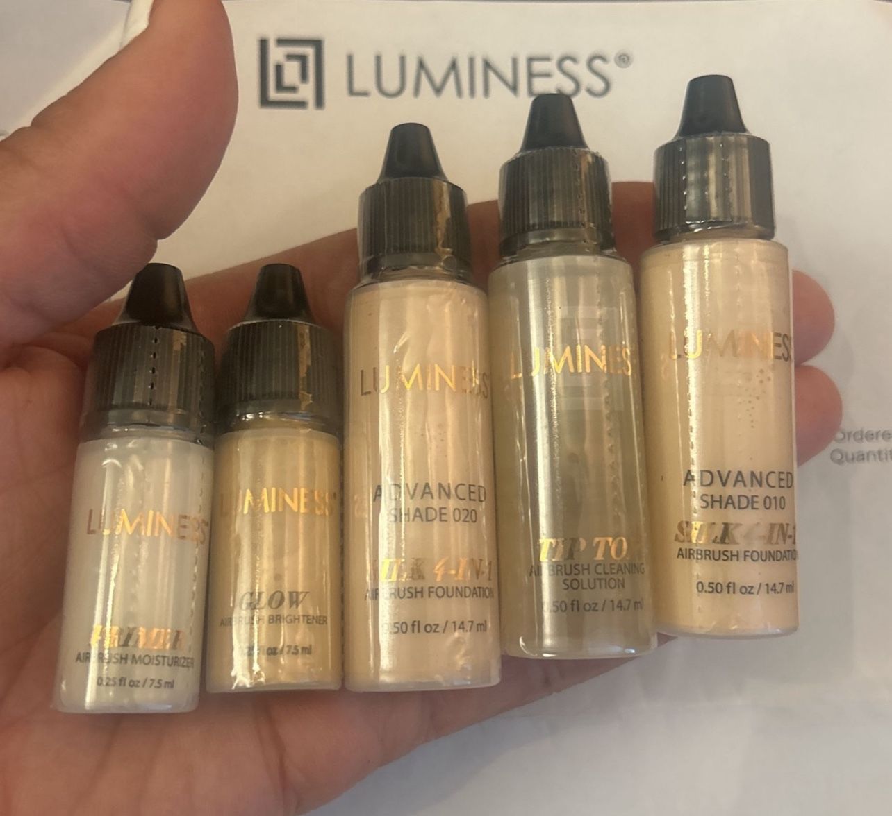 Airbrush Makeup Five Piece Set