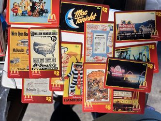 Vintage McDonald’s Calling Cards
