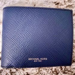 Michael Kors Harrison Billfold Leather Wallet