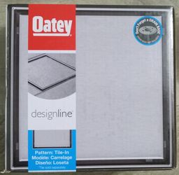 Oatey Designline 6 in. x 6 in. Stainless Steel Square Shower Drain