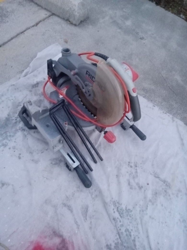 10" Ridgid Chop Saw
