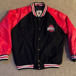 VTG Steve & Barry’s Ohio State Buckeyes Varsity Letterman NCAA Jacket Coat Large