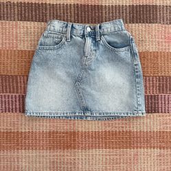 Girls Denim Skirt. 
