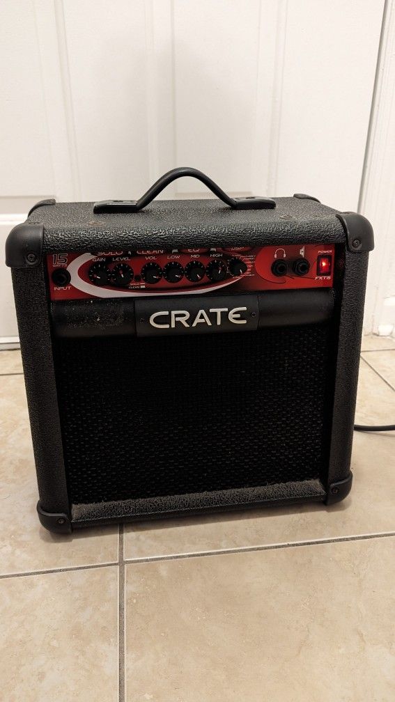 Crate FXT15 Combo Guitar Amp With DSP