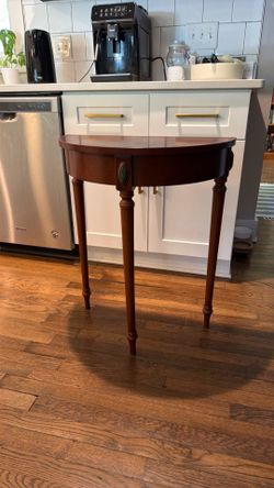 Gorgeous Half Moon Table